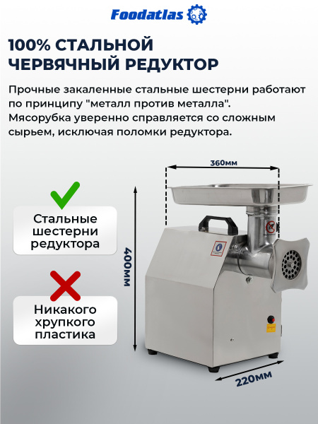 Мясорубка FA-12 Foodatlas